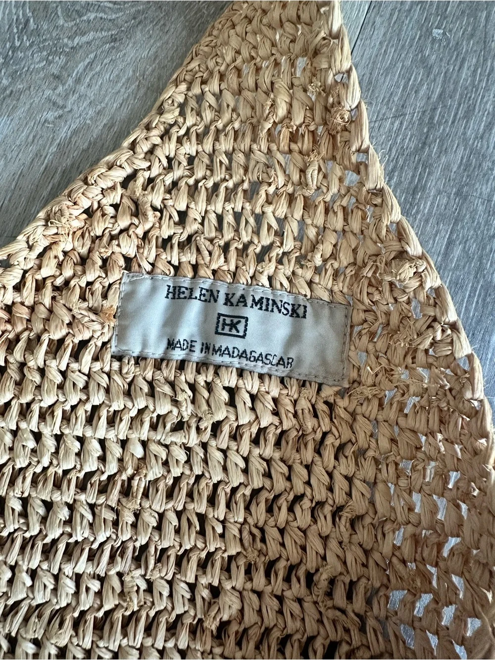 Helen Kaminski Natural Woven Tote